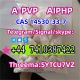 CAS 14530-33-7 A-pvp  AIPHP Telegarm/Signal/skype:+44 7410387422