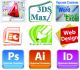 : 3D Studio Max Design.     AutoCAD, Adobe Photoshop, InDesign, Illustrator, CorelDraw