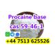 cas 59-46-1 Procaine base powder door to door safe delivery