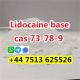 cas 137-58-6 Lidocaine base to europe safety